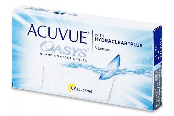 Acuvue Oasys Μυωπίας Υπερμετρωπίας Δεκαπενθήμεροι (6 φακοί)